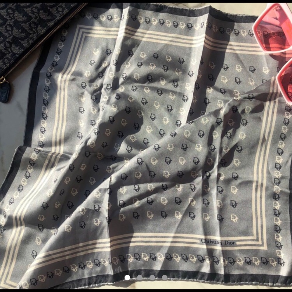 Dior monogram scarf